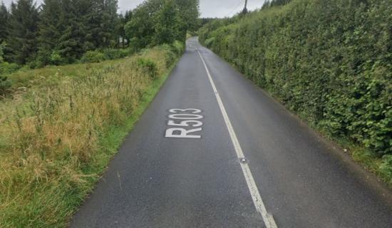 a section of the R503 - Google Maps.