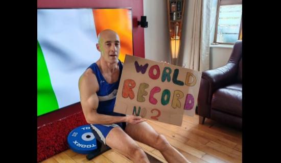Incredible double gold and world record for Tipperary man and Garda College instructor