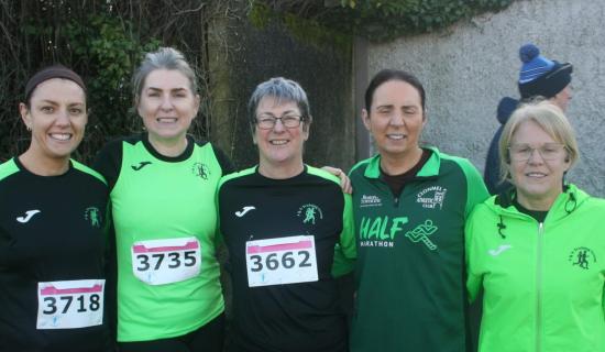 A quiet understanding among women runners in training group in Tipperary