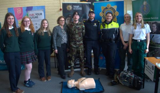 Students look ahead to the future at Tipperary school's careers fair