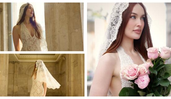 PICTURES: Tipperary born influencer Roz Purcell reveals her elegant vintage wedding dress