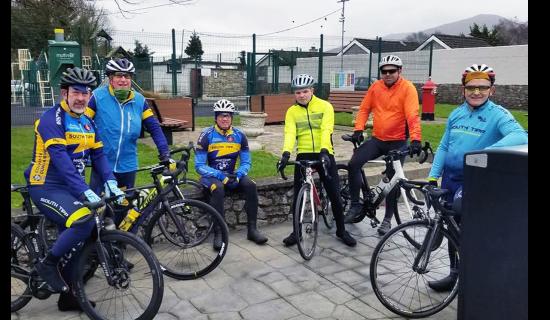 Stunning scenery and birthday cake enjoyed by South Tipperary Cycling club members