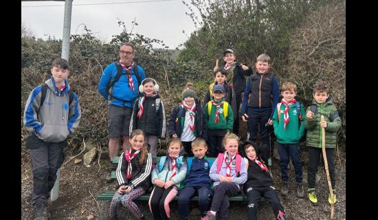 Seventh Tipperary Scout Group takes on challenging Tullanebane peak