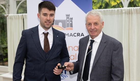 Aidan O Loughlin flies the flag for South Tipperary at the Mr Personality Festival 2026