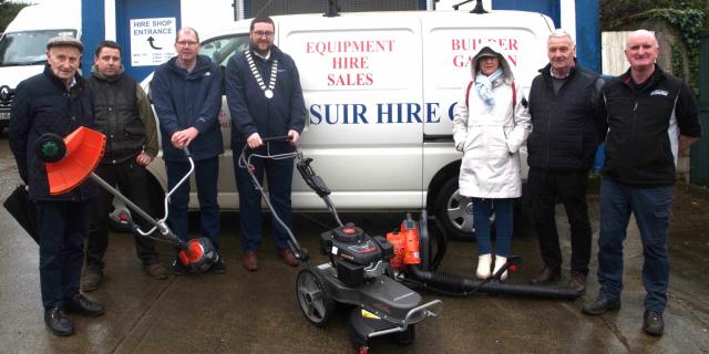 Tidy towns group purchases new gardening tools thanks to Tipperary County Council grant