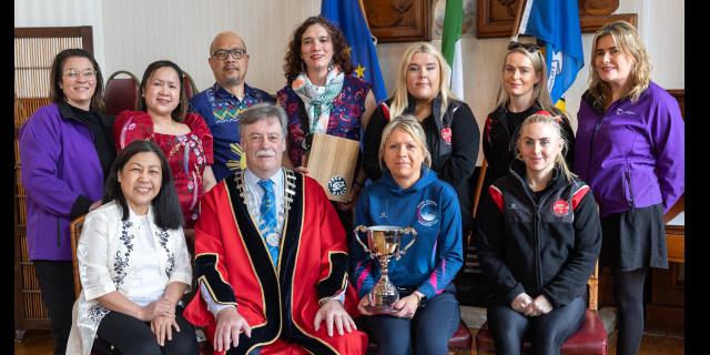 Winning entries in Tipperary St Patrick's Day Parade are presented with their prizes