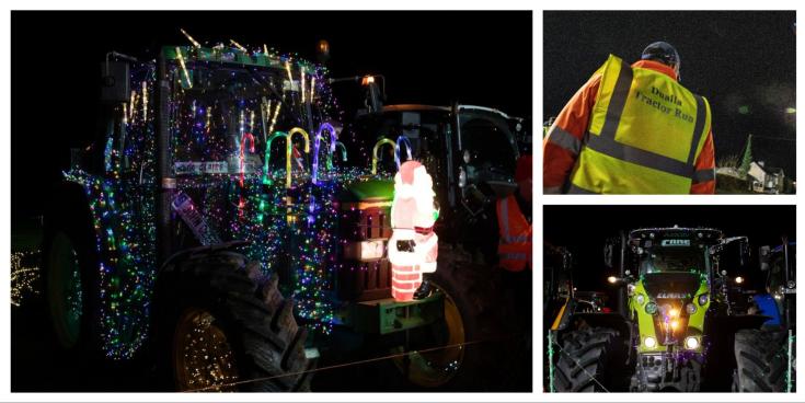 Light up tractor run in Tipperary village to honour Michael Looby and aid charity