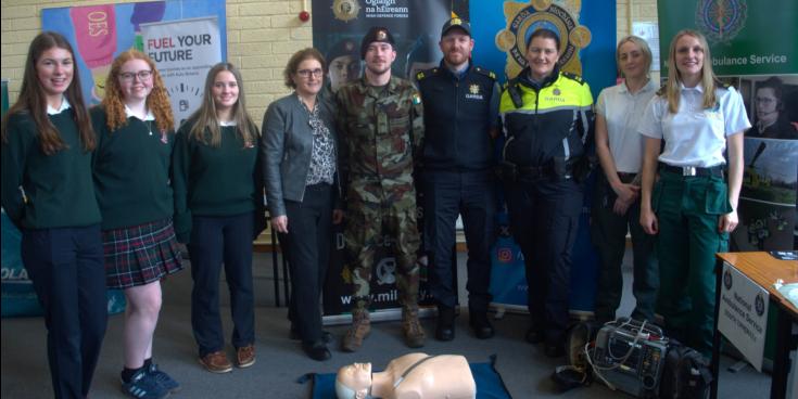 Students look ahead to the future at Tipperary school's careers fair