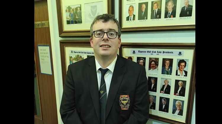New captain of Tipperary Golf Club Daniel Connery continues family tradition