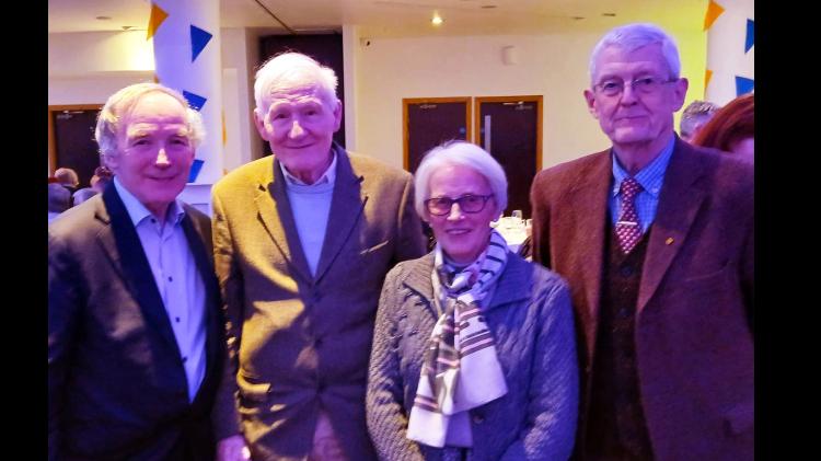 Interesting seating arrangements at the Tipperary Dublin Association annual awards