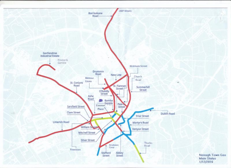 Nenagh's pipe laying works to resume this week