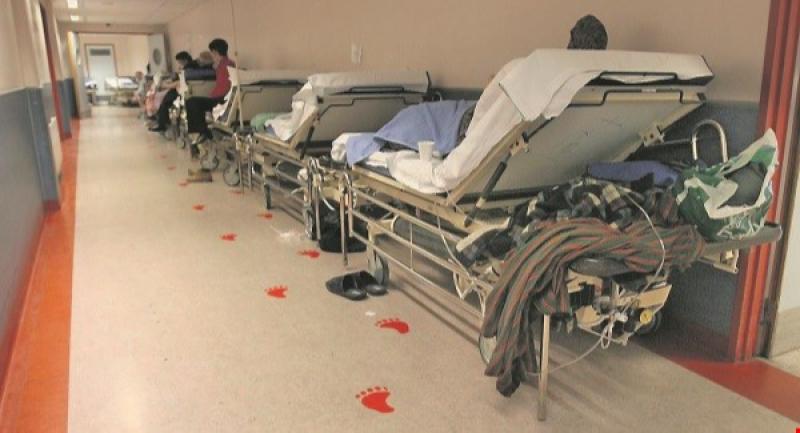 Tipperary University Hospital remains overcrowded - only present if genuine emergency
