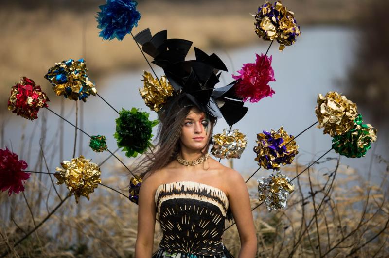Ursulines vinyl gown set to break records at Junk Kouture show