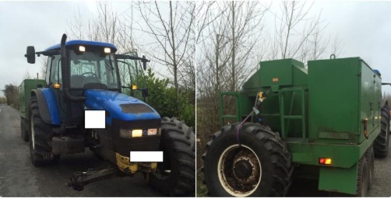 'Wheely' sorry farmer caught ploughing on regardless