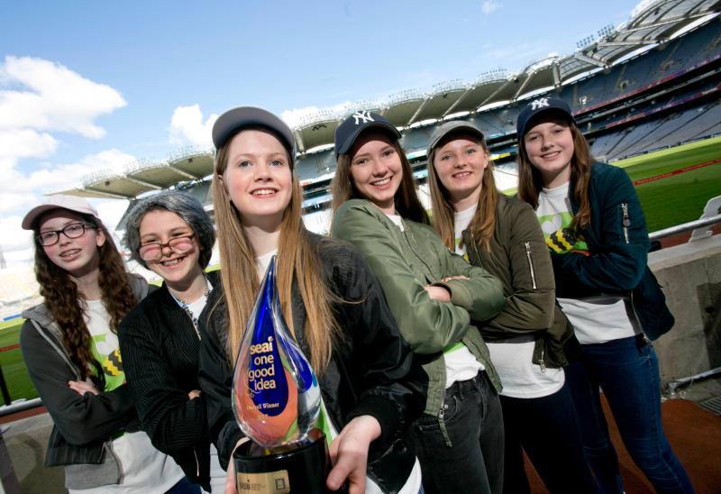 Tipperary teenagers win top award at Croke Park