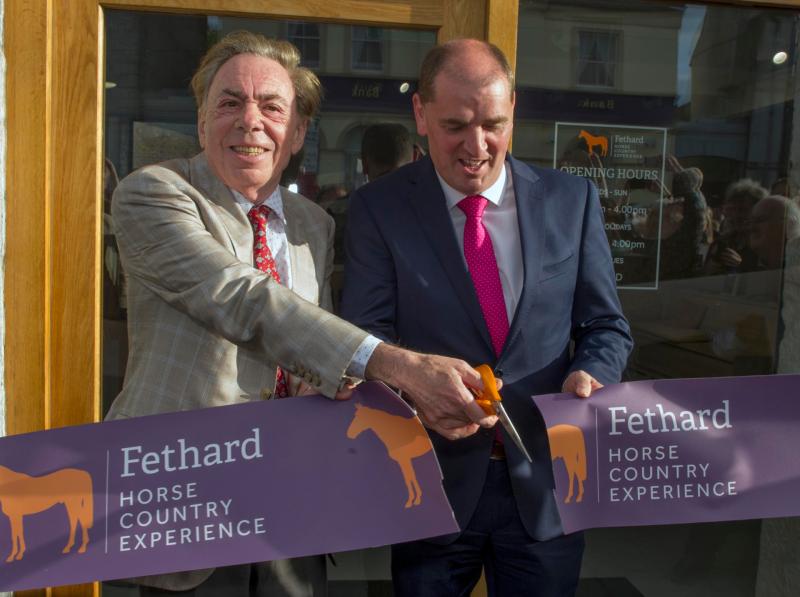 Fethard 'native' Lord Andrew Lloyd Webber opens museum celebrating Tipperary's bloodstock industry