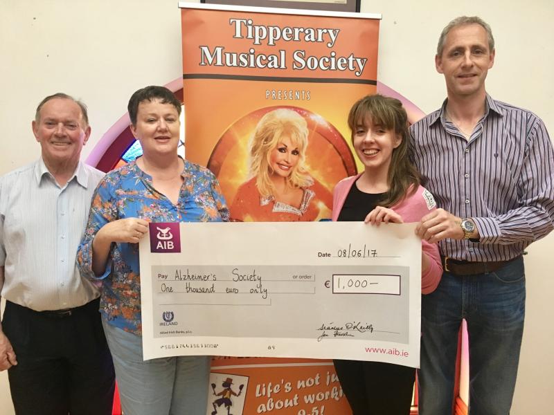 Tipperary Musical Society fundraiser success for Alzheimer Society