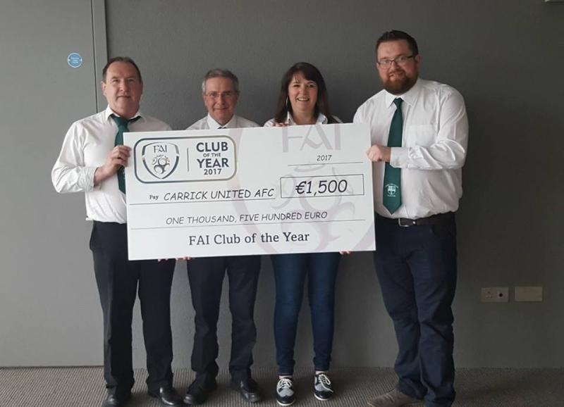 Carrick-on-Suir club stand 'United Against Suicide' 