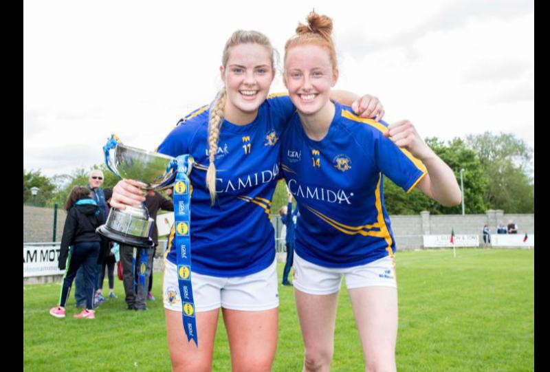 Tipperary ladies football stars Aisling McCarthy and Aishling Moloney.