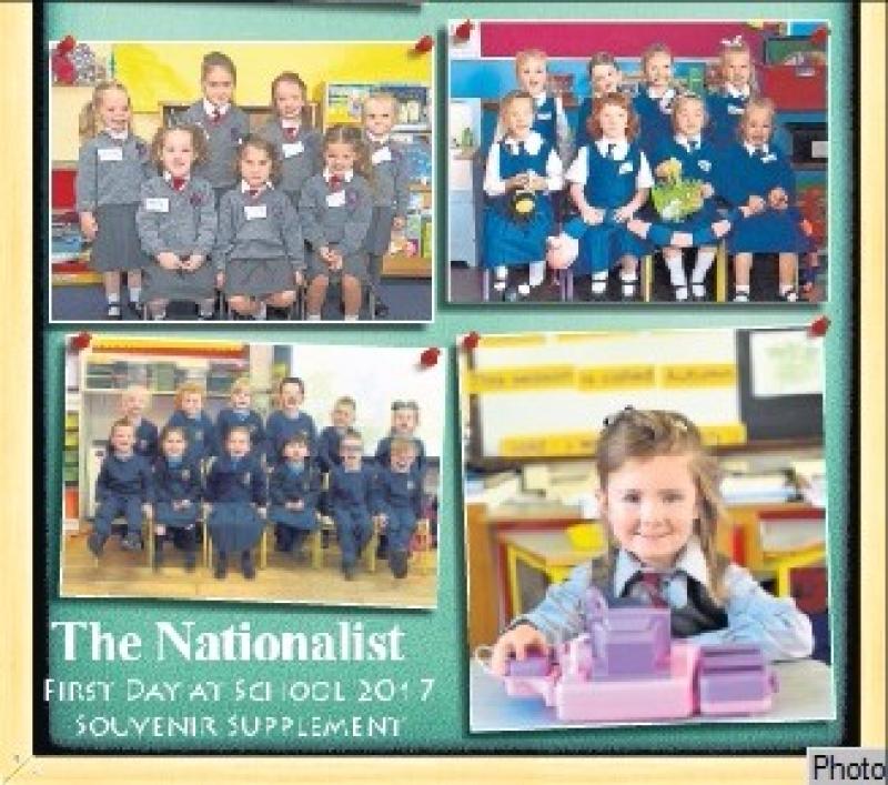 Don't miss our First Day at School souvenir supplement - in 'The Nationalist' next week