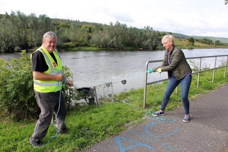 Help out with a Tipperary community clean-up of illegal dumping and litter along the River Suir