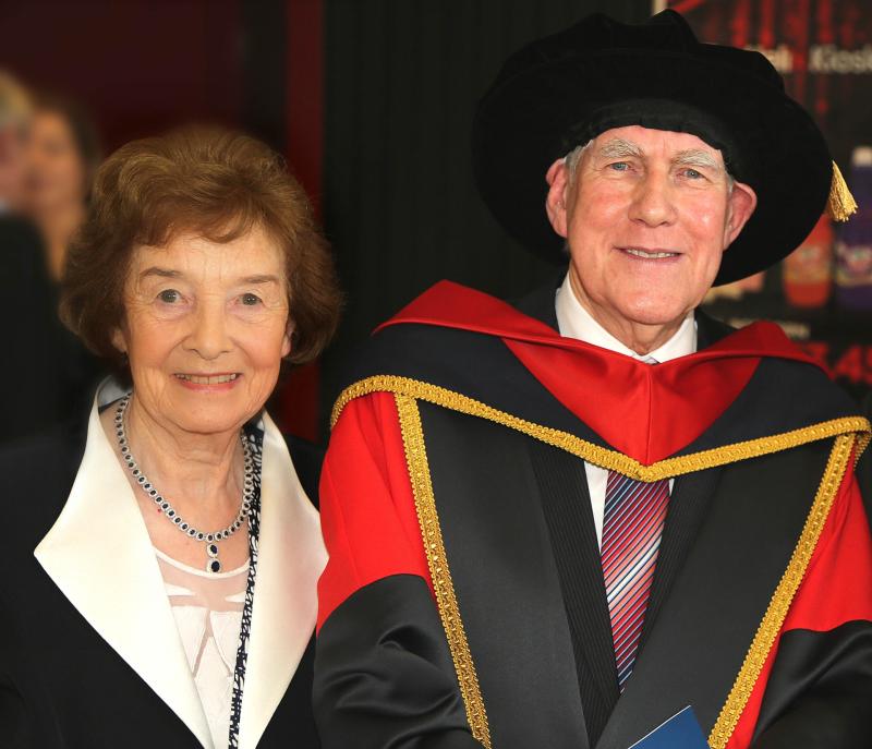 Labhra O Murchu honourary doctorate