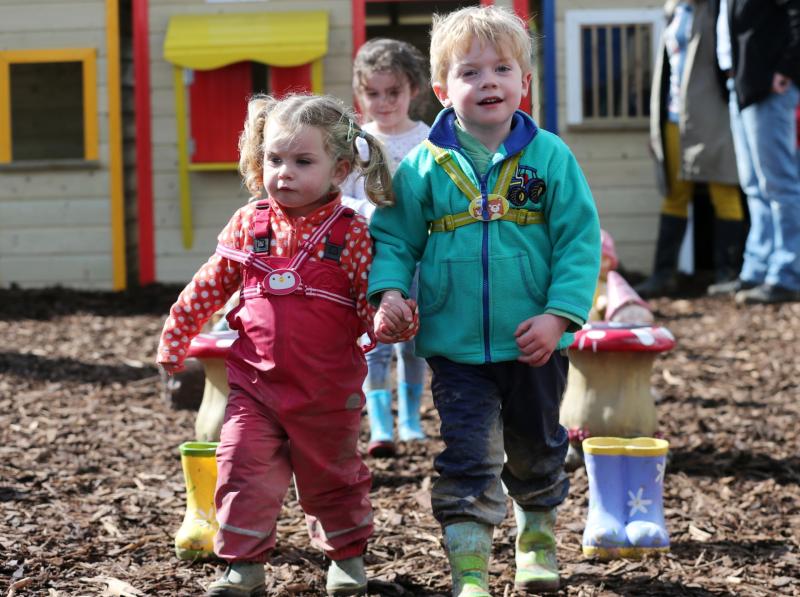 Tipperary brother and sister wow the Wellie Walk at National Ploughing Championships