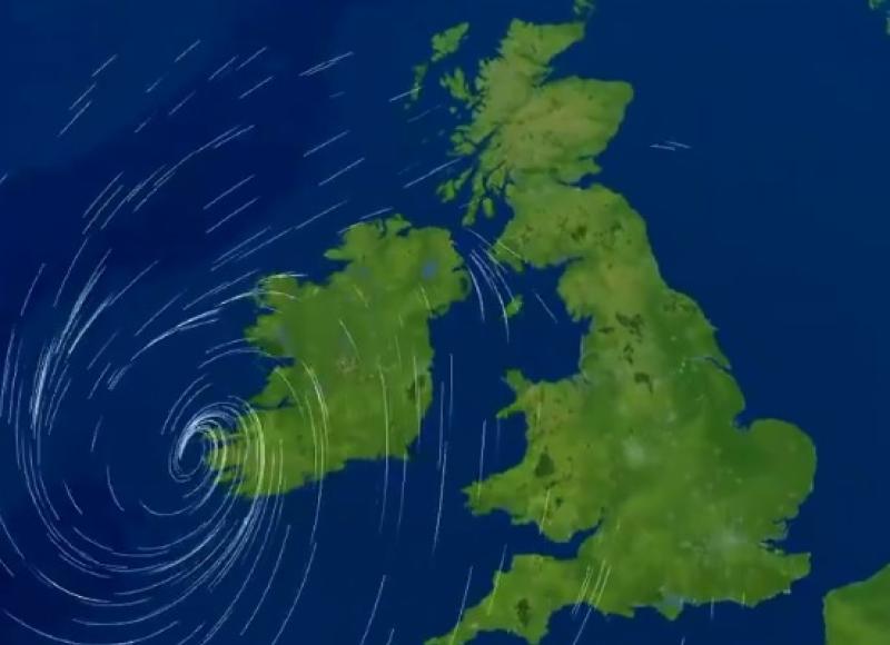 Hurricane Ophelia expected to hit Tipperary from 10am