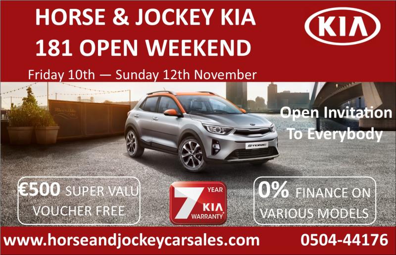 Horse & Jockey KIA Motors 181 Open Weekend