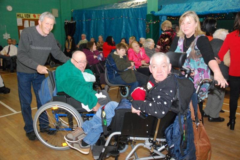 Christmas celebrations at Clonmel and District Wheelchair Society