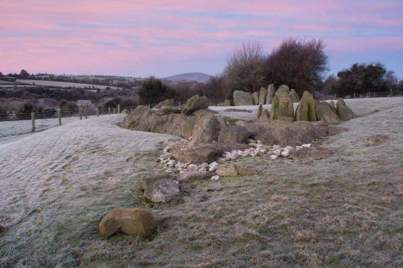 Experience the Winter Solstice at Knockroe Passage Tomb just 100m from Tipperary border