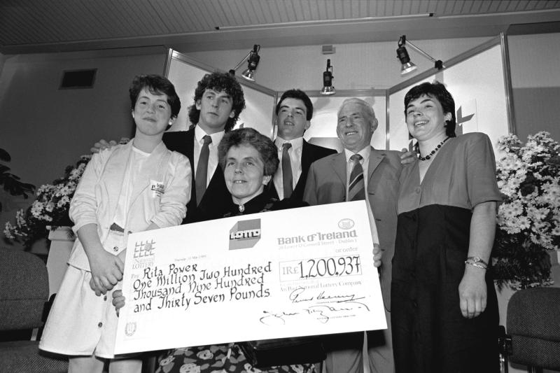 Tipperary lotto winners scoop €85 million since 1988