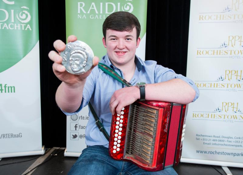 Keelan McGrath wins Seán Ó Riada Gold Medal