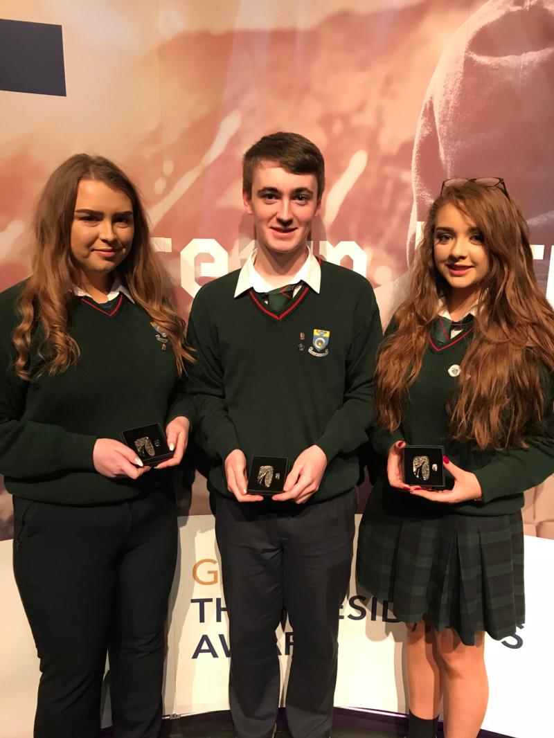 Gaisce Awards for three Cashel Community School students 