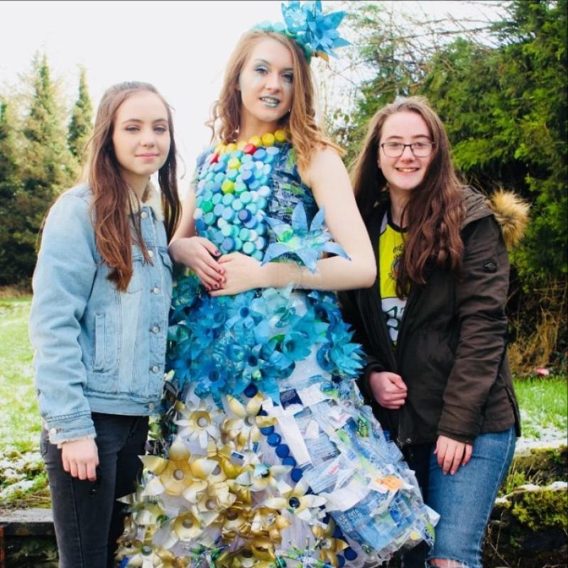 Colaiste Phobail Roscrea hit the right notes with Junk Kouture design