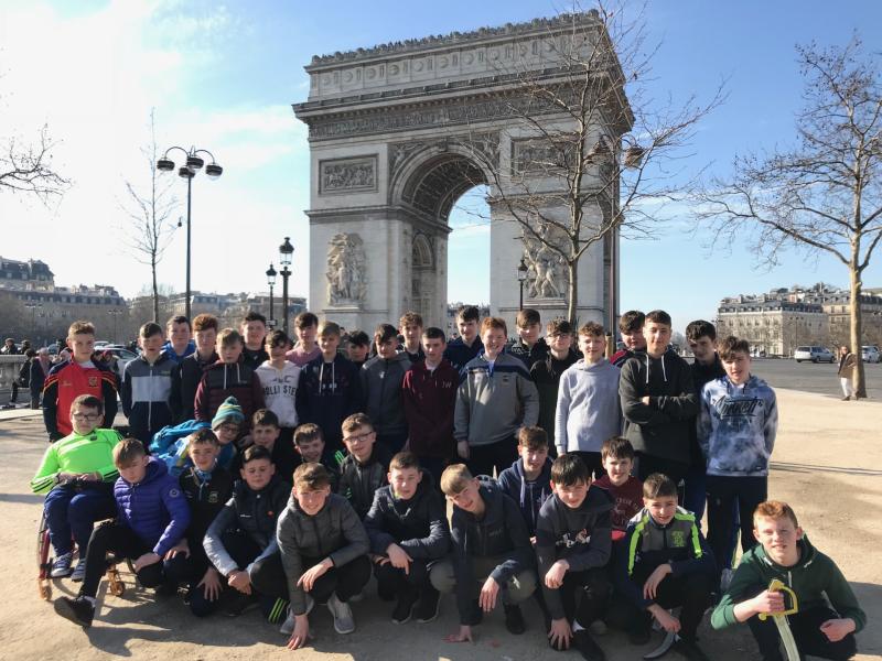 CBS Thurles enjoy the delights of Paris