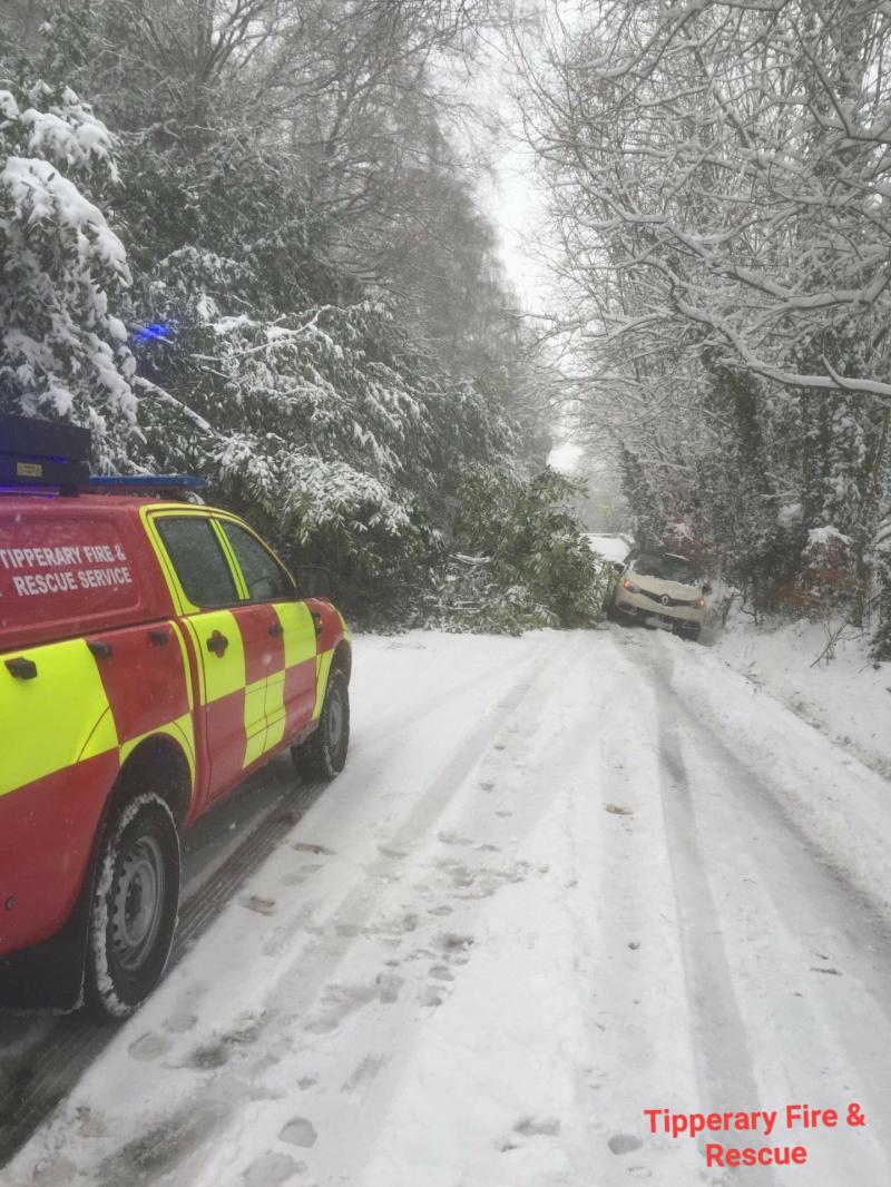 Storm Emma: Tipperary fire service keeps 12 stations on standby