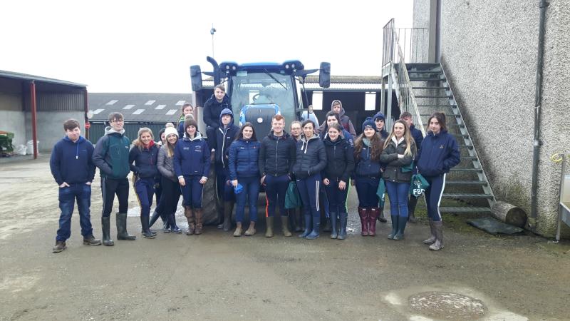 St. Joseph's students take in the sights at Kildalton Ag college