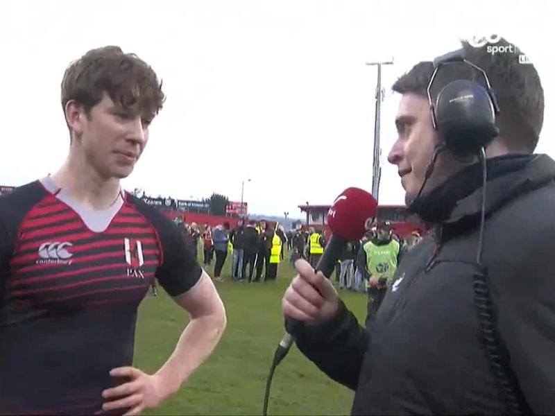 Watch: Tipperary star Ben Healy captains Glenstal Abbey to win first-ever senior cup