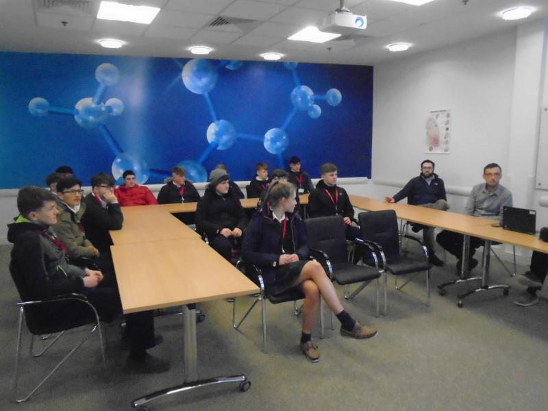 Cashel Community School students visit Amneal Pharmaceuticals