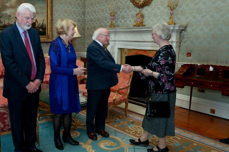 Tipperary volunteers praised by President Michael D. Higgins for dedication to Concern