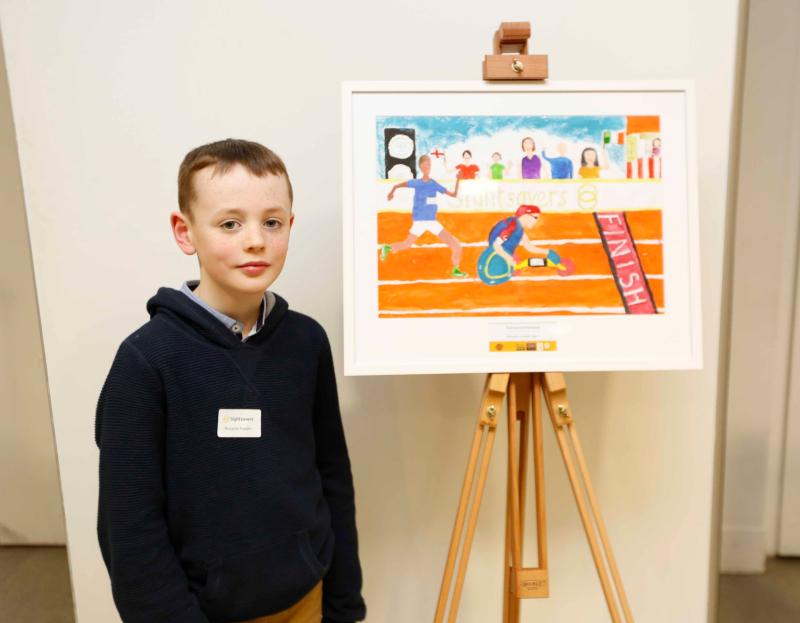 Tipperary's Benjamin Franklin honoured at Sightsavers Junior Painter Awards