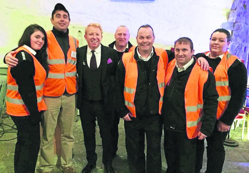 Templemore College security students assist at Tommy Flemming concert in Tipperary