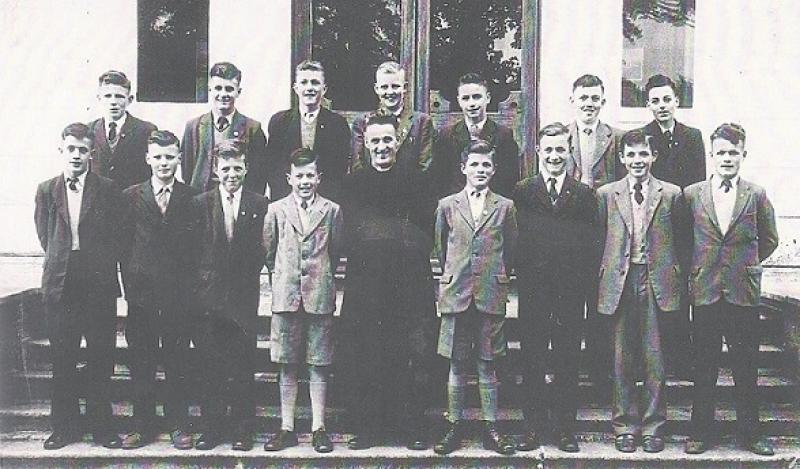 Tipperary pupils at Mount St Joseph, Tullow, 1960