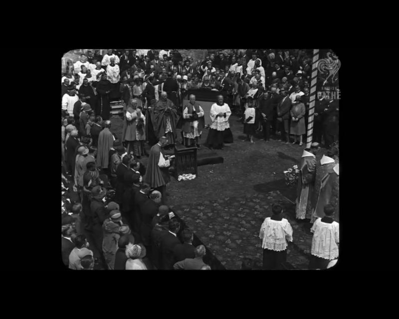 Pathé movie of Cashel Rock ceremony in 1929 released