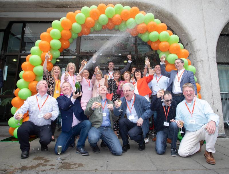 Breaking: Winning €17 million EuroMillions syndicate takes over National Lottery HQ! 