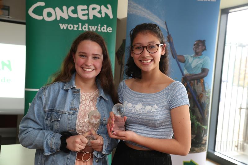 Carrick-on-Suir students honoured by Concern Worldwide after fundraising for world’s poorest people