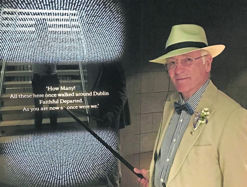 Bloomsday in Glasnevin Cemetery with Templemore's Paddy Gleeson