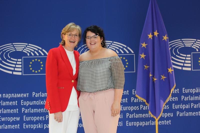 Mairead McGuinness Vice-President of the European Parliament & MEP for the Midlands-North-West, Ashling Dunphy Carrick on Suir Big Brother Big Sister Co. Tipperary