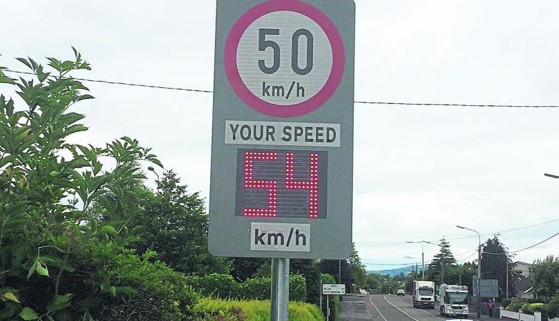 Slow down going through our village